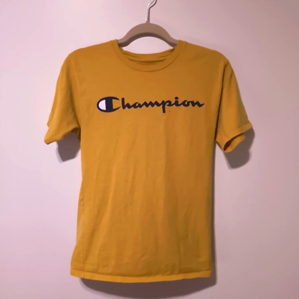 Vintage yellow Champion T-shirt
